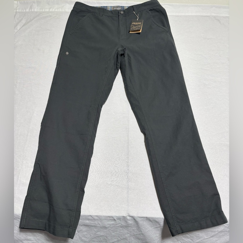 Men’s Royal Robbin’s Billy Goat BC Lined Chino Pants Grey Size 36/32 NWT